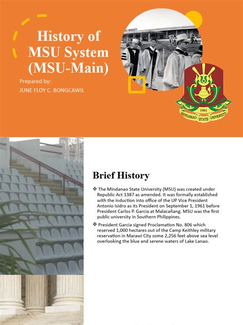 msu marawi land area|About MSU System » History .